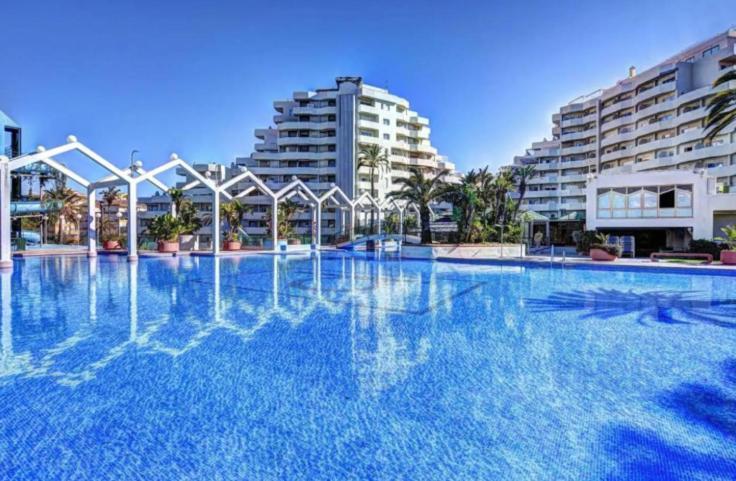 Benal Beach Cozy Apartment With A Water Park. Benalmádena Eksteriør billede